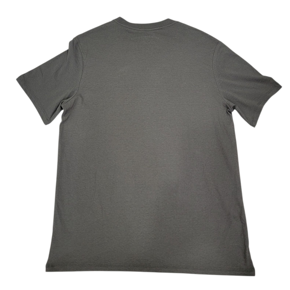 BUFFALO David Bitton Cotton Logo Tee Vintage Wash Brown Crewneck T-shirt Men's L - Picture 3 of 16